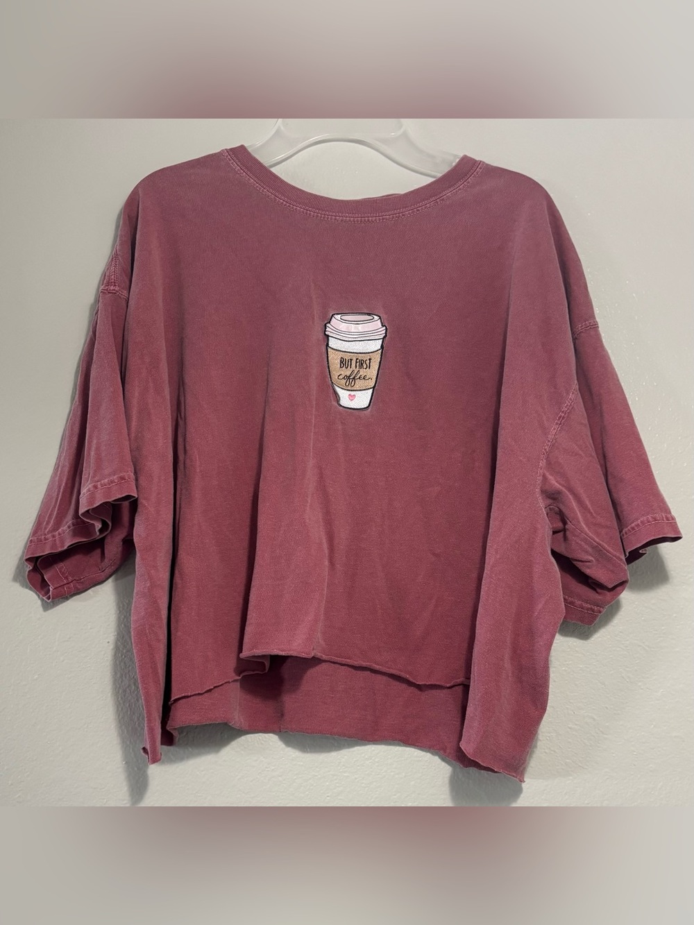 Fun fall crop t
